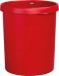 HELIT H61061-25 - Papierkorb 30 Liter, rot