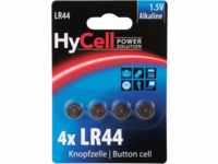 HC 4XLR44 - Alkaline Knopfzelle, 140 mAh, LR44, 4er-Pack