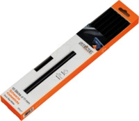 STEINEL 006792 - Hei&szlig;klebestick, &Oslash; 11 mm, schwarz, 10 St&uuml;ck