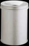 DURABLE 3305-10 - Papierkorb Safe rund, 15l, grau