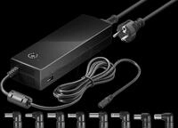 GOOBAY 55004 - Notebook-Netzteil, 134,5 W, 12-24 V DC, 8,5 A, 8-fach