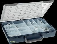 RAACO PSC 4-17 - Sortimentskasten, PSC 4-17, 340 x 57 x 265 mm, 17 F&auml;cher