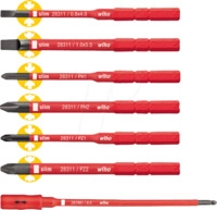 WIHA 2879 B7 - Bit-Satz Slim Torque Set, 7-teilig gemischt
