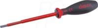 CIMCO 117706, CIMCO 117706 - VDE-Schraubendreher, Schlitz, 6,5 mm