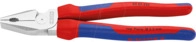 KN 02 05 225 - Kraft-Kombizange, 225 mm, verchromt