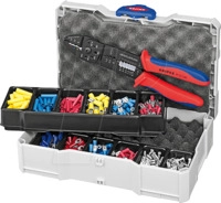 KN 97 90 25 - Crimp-Sortiment, Kabelschuhe, Rundstecker, Sto&szlig;verbinder