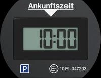 PARKLITE SW - KFZ - Elektronische Parkscheibe PARK LITE, schwarz