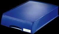 LEITZ 52100035 - Briefkorb A4 Plus mit Schublade, blau