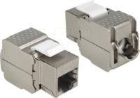 DELOCK 86154 - Keystone Modul RJ45 Buchse > LSA Cat.6