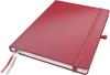 LEITZ 44720025 - Leitz Notizbuch A4 liniert, fester Einband, rot
