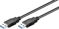 GOOBAY 93928 - USB 5 Gb/s Kabel, A Stecker auf A Stecker, 1,8 m