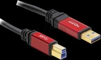 DELOCK 82757 - USB 5 Gb/s Kabel, A Stecker auf B Stecker, 2 m