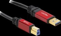 DELOCK 82756 - USB 5 Gb/s Kabel, A Stecker auf B Stecker, 1 m