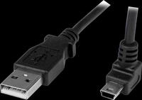ST USBAMB1MU - USB 2.0 Kabel, A St. auf Mini B St., oben gew., 1 m