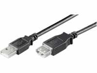 GOOBAY 68622 - USB 2.0 Hi-Speed Verlängerungskabel 0,3 m schwarz