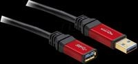 DELOCK 82754 - USB 5 Gb/s Kabel, A Stecker auf A Buchse, 3 m