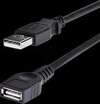 ST USBEXTAA6BK - USB 2.0 Typ-A Verl&auml;ngerungskabel 1,8 m