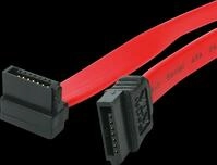 ST SATA6RA1 - Kabel SATA 6 Gb/s Bu. > SATA Bu., 15 cm, rot, ge/re