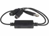 ST USBPS2PC - Adapter USB auf PS/2, für Tastatur/Maus