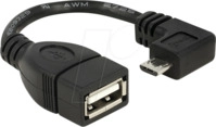 DELOCK 83104 - USB Kabel Micro B Stecker auf USB 2.0 A Buchse