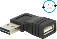 DELOCK 65522 - EASY USB A Stecker auf USB A Buchse
