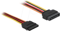 DELOCK 60133 - Verl&auml;ngerung Power SATA 15 Pin Stecker > SATA 15 Pin Buchse 100