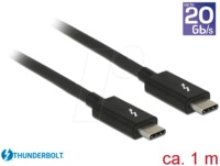 DELOCK 84845 - Kabel Thunderbolt 3 USB-C Stecker > USB-C Stecker 1 m