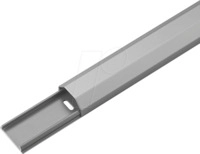 CAB 90666 - Aluminium-Kabelkanal 1,1m, 33 mm breit, alu