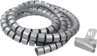 LL-SPIRAL 2500 - Spiralschlauch + Werkzeug, 2500x25mm, grau