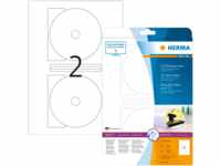 HERMA 5115 - CD-Etiketten, 50 Stück, weiß