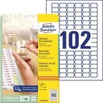 AVZ L3410REV-25 - Preis-Etiketten, 26x16 mm, abl&ouml;sbar, wei&szlig;, 2550 St&uuml;ck