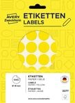 AVZ 3377 - Markierungspunkte, permanent, &Oslash; 18 mm, 1056 St&uuml;ck, gelb