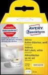 AVZ AS0722370 - Rollenetiketten AS0722370 28x89 mm, wei&szlig;