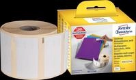 AVZ AS0722540 - Rollenetiketten AS0722540, 32x57mm, wei&szlig;
