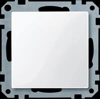 ME SM 391619 - System M, Blindabdeckung, polarwei&szlig; gl&auml;nzend