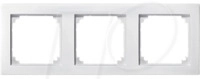 EL MS 484319 - M-SMART, Rahmen, 3-fach, polarwei&szlig;, edelmatt