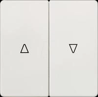 SIE 5TG6214 - DELTA i-system, titanwei&szlig; Wippe, 55x 55mm