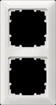SIE 5TG2552-0 - DELTA line, titanwei&szlig; Rahmen, 2-Fach, 151x 80mm
