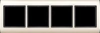 MERTEN 400444 - AQUADESIGN-Rahmen, 4fach, wei&szlig;