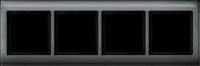 MERTEN 400414 - AQUADESIGN-Rahmen, 4fach, anthrazit