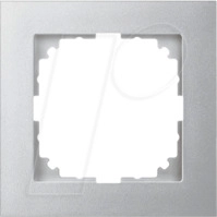 EL MPU 4010-3660 - M-PURE, Rahmen, 1-fach, aluminium, edelmatt
