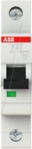 ABB S201-C2 - Leitungsschutzschalter, Char. C, 2 A, 1 polig