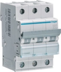 HAGER MCN306 - Leitungsschutzschalter 3 polig 6kA C-Charakteristik 6 A 3 Module