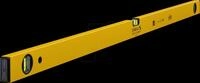 STABILA 02329 - Wasserwaage mit 2 Vertikal-Libellen, Type 70-2, 1200 mm