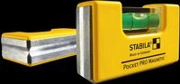 STABILA P PRO M - Wasserwaage, Balkenwasserwaage, 68 mm