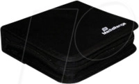 MR BOX50 - Archivierungsmappe f&uuml;r 24 Discs, Nylon, schwarz