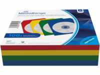 CD-SCHUTZ 100C - CD/DVD Papierhüllen, 100er Pack, Farbe