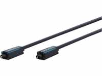 CLICK 70365 - Toslink Kabel, Toslink inkl. 3,5 mm Adapter, 0,5 m
