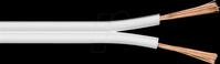 GOOBAY 67751 - Lautsprecherkabel 2x2.5 mm&sup2;, 25 m weiss CCA