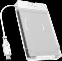 ICY IB-AC703-C - Externes 2.5'' SATA HDD/SSD Geh&auml;use, USB 3.0, Adapter